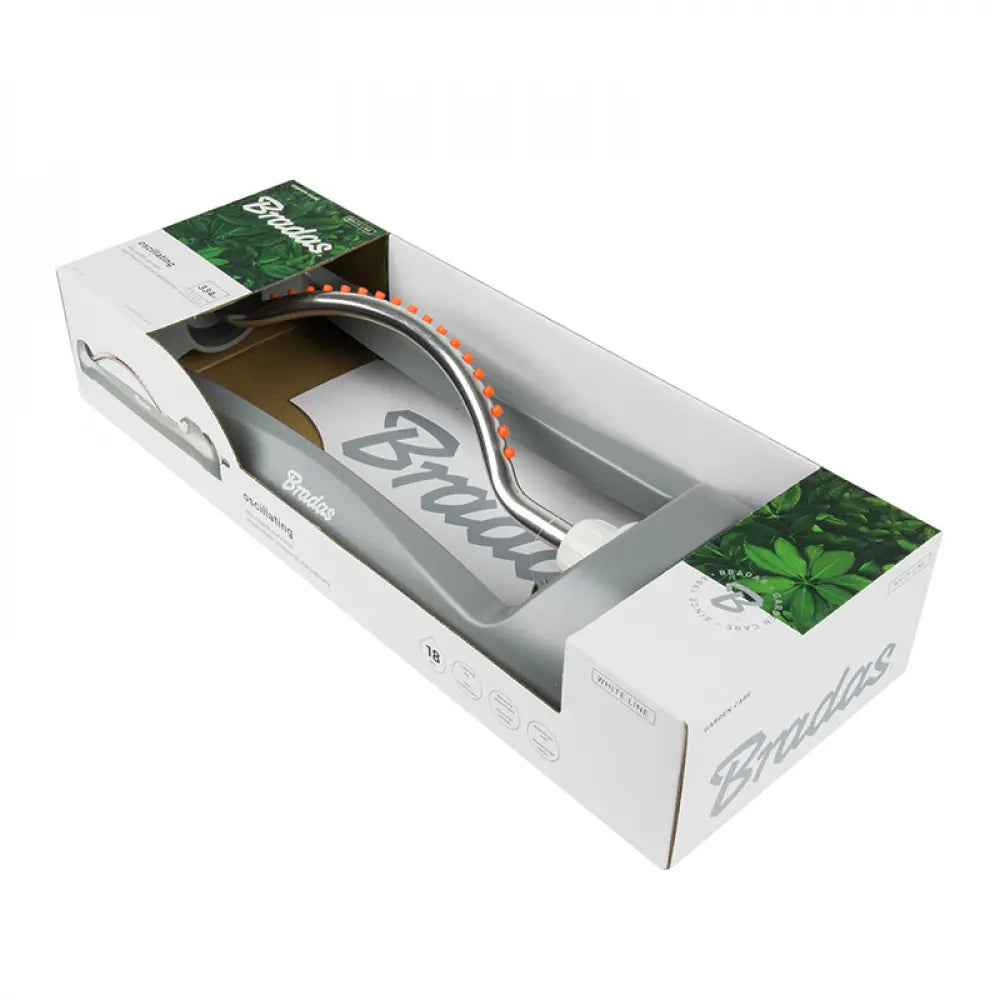 Bradas WHITE LINE Oszillationssprenger – Schwenksprenger – 399 m² Bradas