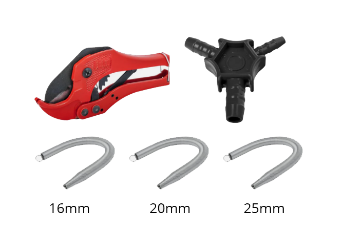 Komplettset – PEX-Mehrschichtverbundrohr-Set