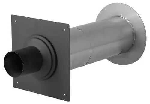 Holetherm EWG-80 Fassadendurchführung-Set schwarz