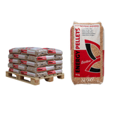 Halbe Palette Energy Pellets Excellent mit 33 Säcken