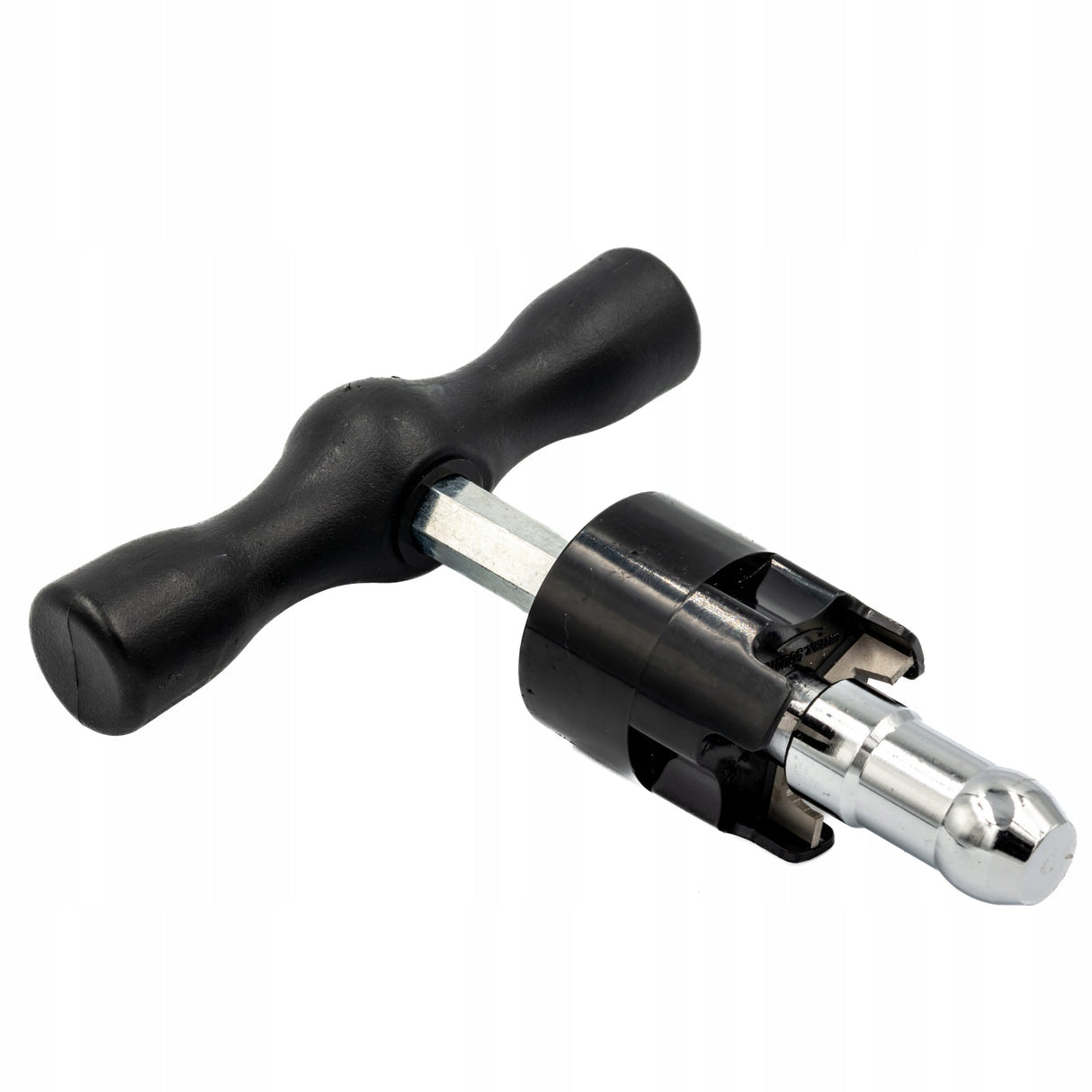 Präziser Metall-Kalibrierer für 20 mm PEX-Rohre, inklusive Entgrater für sichere und dichte Verbindungen.