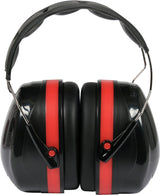 Detail van de Yato gehoorkap met dubbele dempingstechnologie