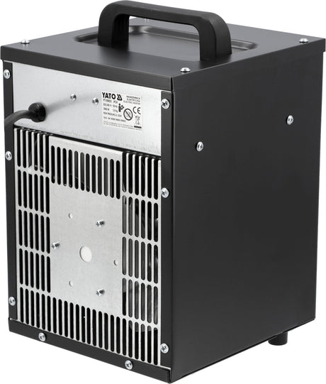 Heizer mit einstellbaren Leistungsstufen und Thermostat