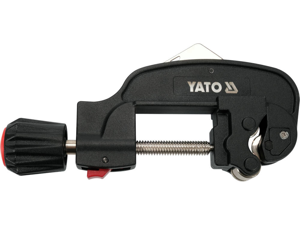 Yato Quick-Release Rohrschneider 16-54 mm mit Entgrater für eine saubere und präzise Verarbeitung.