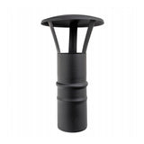 Darco SPKP Schornsteinaufsatz 80 mm schwarz – Vorderansicht