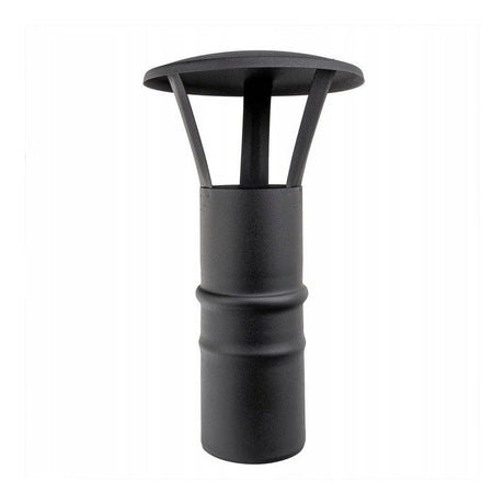 Darco SPKP Schornsteinaufsatz 80 mm schwarz – Vorderansicht