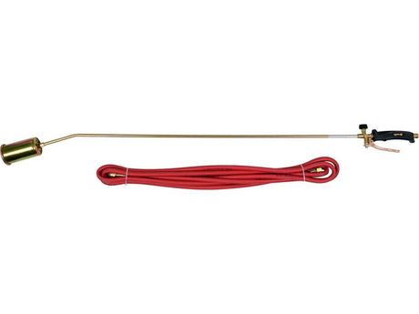 Vorel Unkrautbrenner mit 60 mm Düse und 5 Meter Schlauch für Garten- und Dacharbeiten