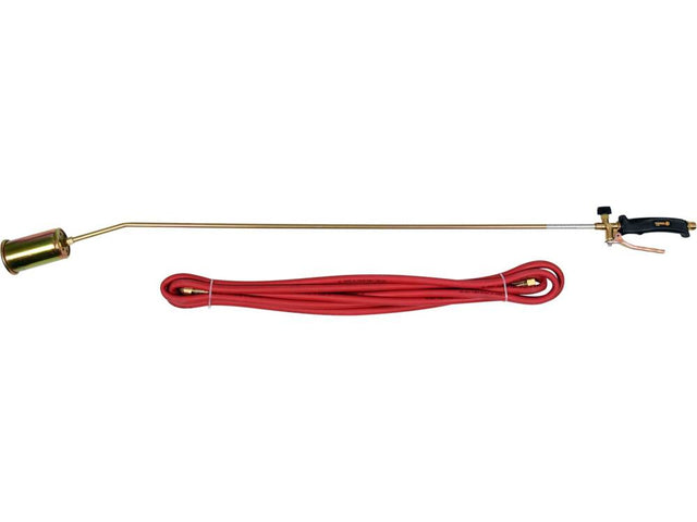 Vorel Unkrautbrenner mit 60 mm Düse und 5 Meter Schlauch für Garten- und Dacharbeiten