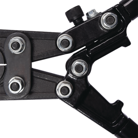 Robuste Handpresszange aus Kohlenstoffstahl mit 3 Tonnen Presskraft