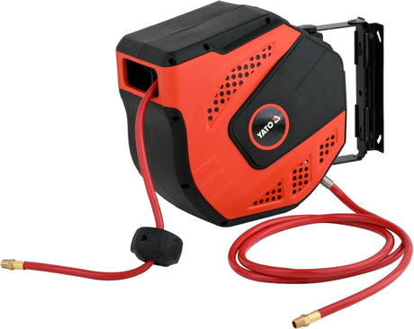 Yato Druckluftschlauchaufroller 8 mm mit automatischem Aufrollmechanismus